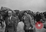 Image of Two USAF C-124 Globemaster aircraft at Orly field in France Paris France, 1952, second 44 stock footage video 65675071122