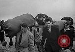 Image of Two USAF C-124 Globemaster aircraft at Orly field in France Paris France, 1952, second 48 stock footage video 65675071122