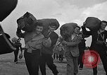 Image of Two USAF C-124 Globemaster aircraft at Orly field in France Paris France, 1952, second 50 stock footage video 65675071122