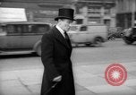 Image of British officials entering the House of Commons grounds London England United Kingdom, 1938, second 59 stock footage video 65675071127