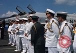 Immagine di Sesto anniversario della Flotta Mare Mediterraneo, 1968, secondo 29 filmato di repertorio 65675071132