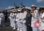 Immagine di Sesto anniversario della Flotta Mare Mediterraneo, 1968, secondo 36 filmato di repertorio 65675071132