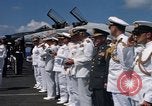 Immagine di Sesto anniversario della Flotta Mare Mediterraneo, 1968, secondo 37 filmato di repertorio 65675071132