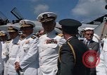Immagine di Sesto anniversario della Flotta Mare Mediterraneo, 1968, secondo 46 filmato di repertorio 65675071132