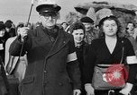 Standbild freien französischen Streitkräfte Bretagne Frankreich Plouharnel, 1944, aus Sekunde 28 historischem Filmmaterial Videoclip 65675071142