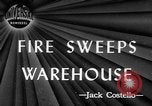 Image of Lee Brothers Warehouse fire New York City New York City USA, 1945, second 1 stock footage video 65675071148