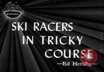 Standbild ski Racer United States USA, 1945, aus Sekunde 1 historischem Filmmaterial Videoclip 65675071150