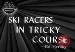 Standbild ski Racer United States USA, 1945, aus Sekunde 3 historischem Filmmaterial Videoclip 65675071150