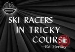 Standbild ski Racer United States USA, 1945, aus Sekunde 6 historischem Filmmaterial Videoclip 65675071150