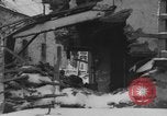 Image of US Soldiers examine damaged US M4 and German Panther tank Sterpigny Belgium, 1945, second 28 stock footage video 65675071156