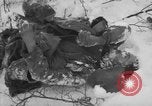 Image of Bodies of dead German soldiers in snow Ambleve Belgium, 1945, second 12 stock footage video 65675071159