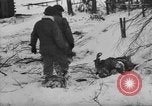 Image of Bodies of dead German soldiers in snow Ambleve Belgium, 1945, second 13 stock footage video 65675071159