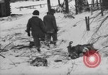 Image of Bodies of dead German soldiers in snow Ambleve Belgium, 1945, second 19 stock footage video 65675071159