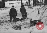 Image of Bodies of dead German soldiers in snow Ambleve Belgium, 1945, second 20 stock footage video 65675071159