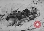 Image of Bodies of dead German soldiers in snow Ambleve Belgium, 1945, second 35 stock footage video 65675071159