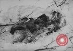 Image of Bodies of dead German soldiers in snow Ambleve Belgium, 1945, second 38 stock footage video 65675071159
