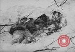 Image of Bodies of dead German soldiers in snow Ambleve Belgium, 1945, second 39 stock footage video 65675071159