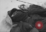 Image of Bodies of dead German soldiers in snow Ambleve Belgium, 1945, second 41 stock footage video 65675071159