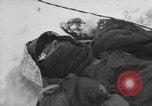 Image of Bodies of dead German soldiers in snow Ambleve Belgium, 1945, second 45 stock footage video 65675071159