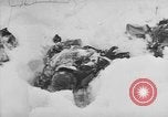 Image of Bodies of dead German soldiers in snow Ambleve Belgium, 1945, second 52 stock footage video 65675071159
