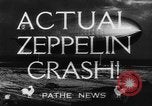 Image of Hindenburg crash New Jersey United States USA, 1937, second 7 stock footage video 65675071173