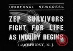 Image of Hindenburg crash New Jersey United States USA, 1937, second 1 stock footage video 65675071175