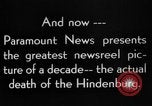 Image of Hindenburg crash New Jersey United States USA, 1937, second 39 stock footage video 65675071176