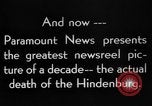 Image of Hindenburg crash New Jersey United States USA, 1937, second 41 stock footage video 65675071176