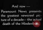 Image of Hindenburg crash New Jersey United States USA, 1937, second 43 stock footage video 65675071176