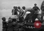 Image of amphibious landing Palau Islands, 1944, second 5 stock footage video 65675071179