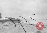 Image of amphibious landing Palau Islands, 1944, second 1 stock footage video 65675071181