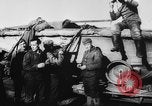 Image of German and Hungarian troops joining forces Ukraine, 1941, second 27 stock footage video 65675071183