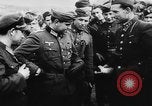 Image of German and Hungarian troops joining forces Ukraine, 1941, second 43 stock footage video 65675071183