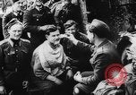 Image of German and Hungarian troops joining forces Ukraine, 1941, second 45 stock footage video 65675071183