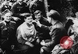 Image of German and Hungarian troops joining forces Ukraine, 1941, second 46 stock footage video 65675071183