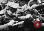 Image of German and Hungarian troops joining forces Ukraine, 1941, second 52 stock footage video 65675071183