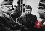 Image of German and Hungarian troops joining forces Ukraine, 1941, second 53 stock footage video 65675071183