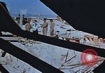 Image of Religious services at a bomb crater on Midway Island Pacific Ocean, 1942, second 6 stock footage video 65675071189