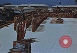 Image of Religious services at a bomb crater on Midway Island Pacific Ocean, 1942, second 13 stock footage video 65675071189