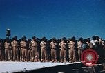 Image of Religious services at a bomb crater on Midway Island Pacific Ocean, 1942, second 22 stock footage video 65675071189