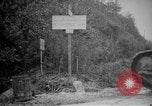 Image of Renault FT tank runs down a street sign Western Front, 1918, second 4 stock footage video 65675071196