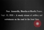 Standbild Artillerie Meurthe-et-Moselle Frankreich, 1918, aus Sekunde 3 historischem Filmmaterial Videoclip 65675071198