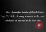 Standbild Artillerie Meurthe-et-Moselle Frankreich, 1918, aus Sekunde 4 historischem Filmmaterial Videoclip 65675071198