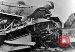 Image of Train collision World War I Belgium, 1916, second 15 stock footage video 65675071209