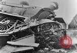 Image of Train collision World War I Belgium, 1916, second 16 stock footage video 65675071209