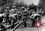 Image of Train collision World War I Belgium, 1916, second 50 stock footage video 65675071209