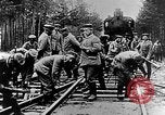 Image of Train collision World War I Belgium, 1916, second 53 stock footage video 65675071209