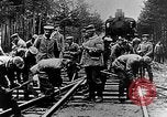 Image of Train collision World War I Belgium, 1916, second 55 stock footage video 65675071209