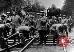 Image of Train collision World War I Belgium, 1916, second 58 stock footage video 65675071209