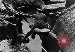Image of German soldiers in trenches Europe, 1916, second 36 stock footage video 65675071210